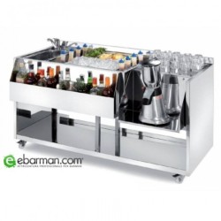 Modulo Bar M150 con lavabo