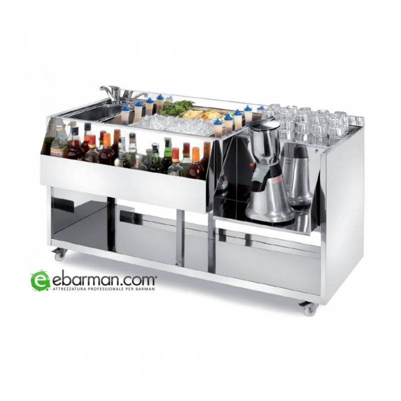 Modulo Bar M150 con lavabo