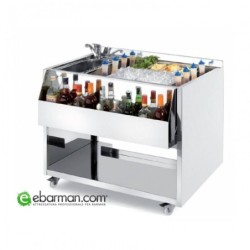 Cocktail Station M100 con lavabo