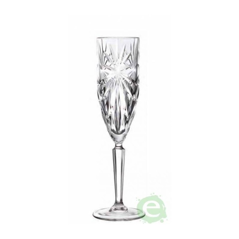 Calice Flute Oasis RCR 15.7 cl Set 6 pezzi