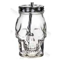 Tiki Mug Teschio in vetro 45 cl