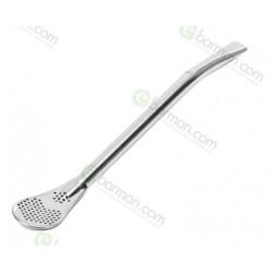 Cannuccia per Mate o Mint Julep in Acciaio