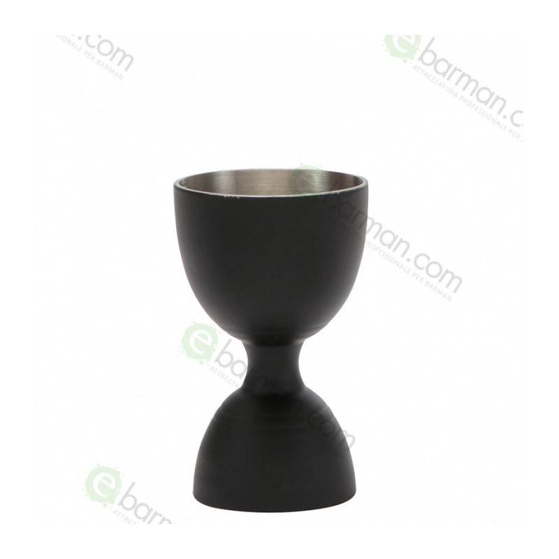 Jigger Zenith 30/60 ml nero opaco