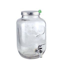Drink Dispenser in vetro 4 lt