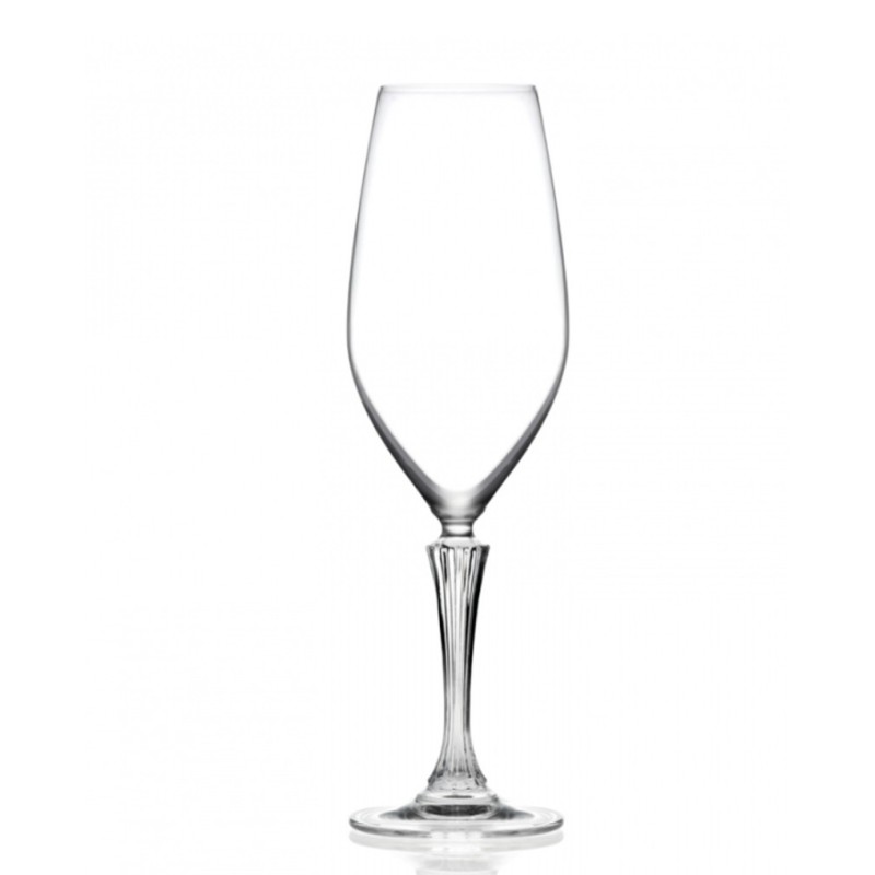Calice Flute Glamour RCR 44 cl Set 6 pezzi