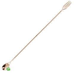 Bar spoon Trident Rose Gold 45 cm