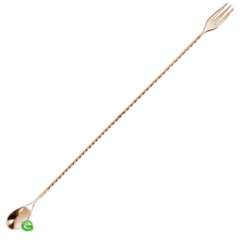 Bar spoon Trident Rose Gold 45 cm