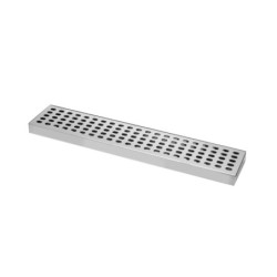 Bar mat acciaio inox MAC3 Made in Italy 50x10.5 cm