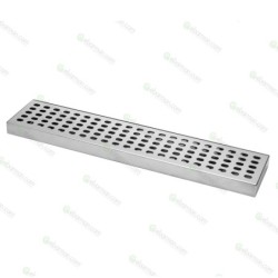 Bar mat acciaio inox MAC3 Made in Italy 50x10.5 cm