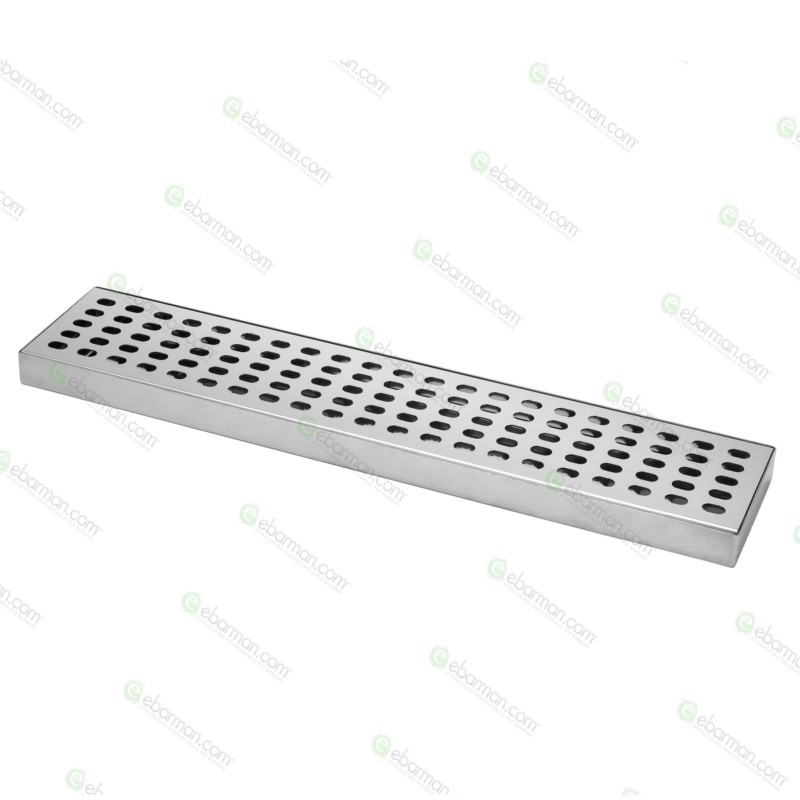 Bar mat acciaio inox MAC3 Made in Italy 50x10.5 cm