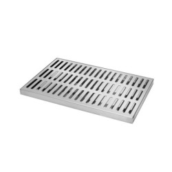 Bar mat acciaio inox MAC4 Made in Italy Large 45x30 cm