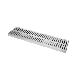 Bar mat acciaio inox MAC5 Made in Italy Large Work 75x20 cm