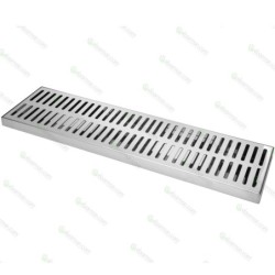 Bar mat acciaio inox MAC5 Made in Italy Large Work 75x20 cm