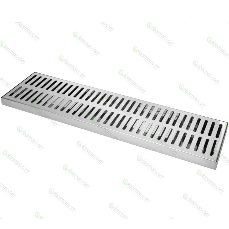 Bar mat acciaio inox MAC5 Made in Italy Large Work 75x20 cm