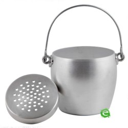 Mini Secchiello Vintage per servizio ghiaccio in alluminio