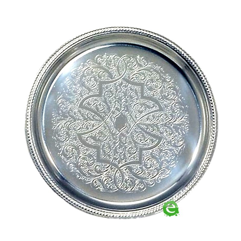 Sottobottiglia vintage rotondo S.Marco damascato Ø 15 cm