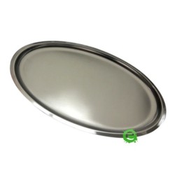 Vassoio Basic in acciaio inox 18/10 40x31 cm