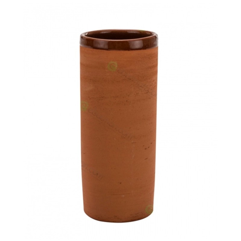 Bicchiere Mug in Terracotta grezza 43/45 cl circa