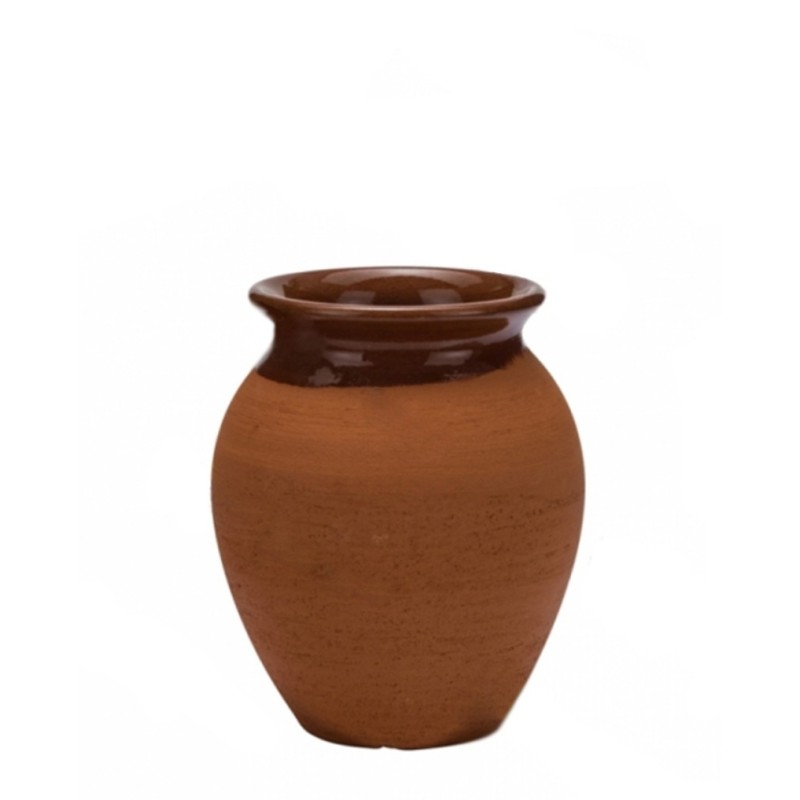 Bicchiere Vaso Mug in terracotta grezza 43 cl
