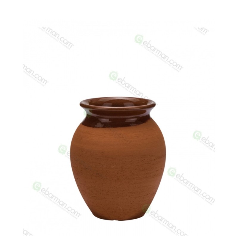 Bicchiere Vaso Mug in terracotta grezza 43 cl