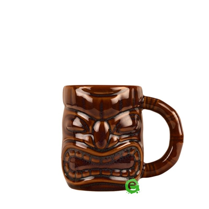Tiki Mug con manico marrone 47.3 cl
