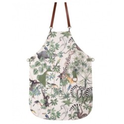 Grembiule Pukka Zoo in denim