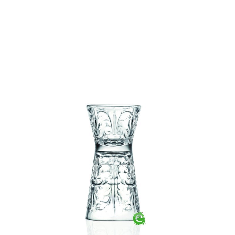 Jigger Vetro Clessidra Tattoo RCR 30/60 ml