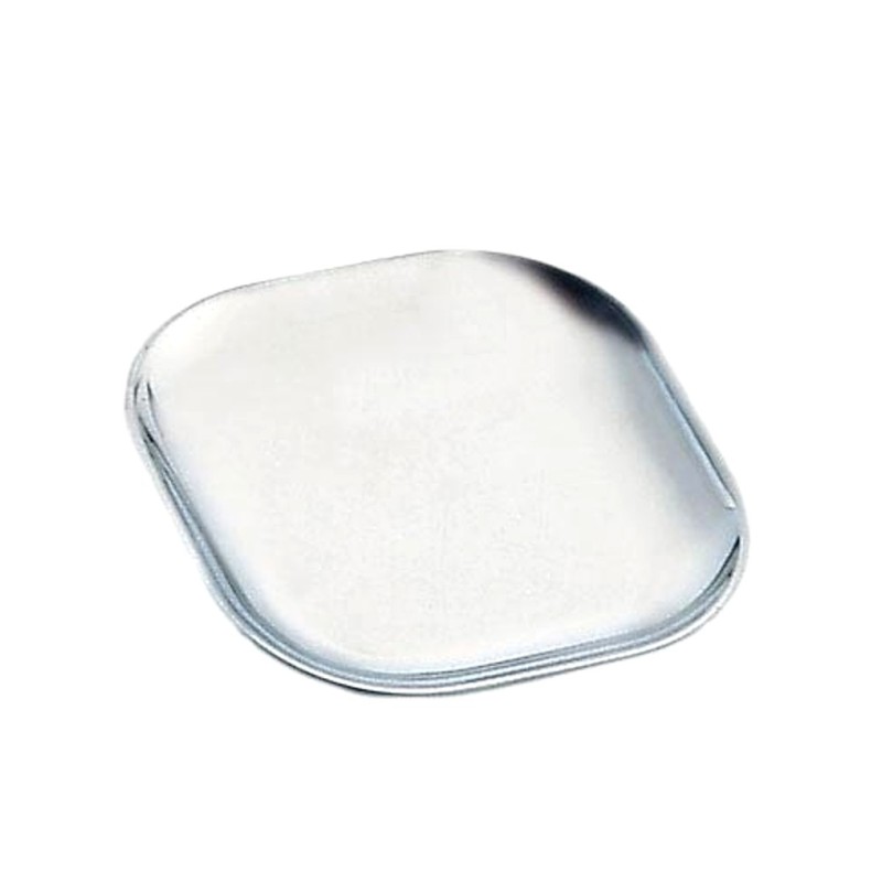 Sottobottiglia quadrato in acciaio inox 15cm