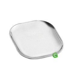 Sottobottiglia quadrato in acciaio inox 15cm