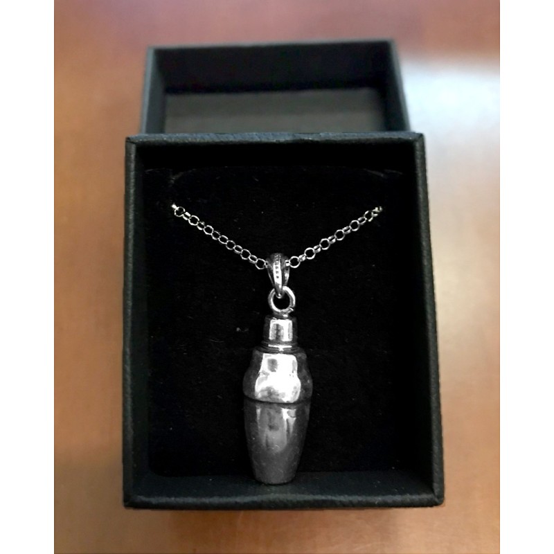 Ciondolo Shaker Cobbler in argento 925