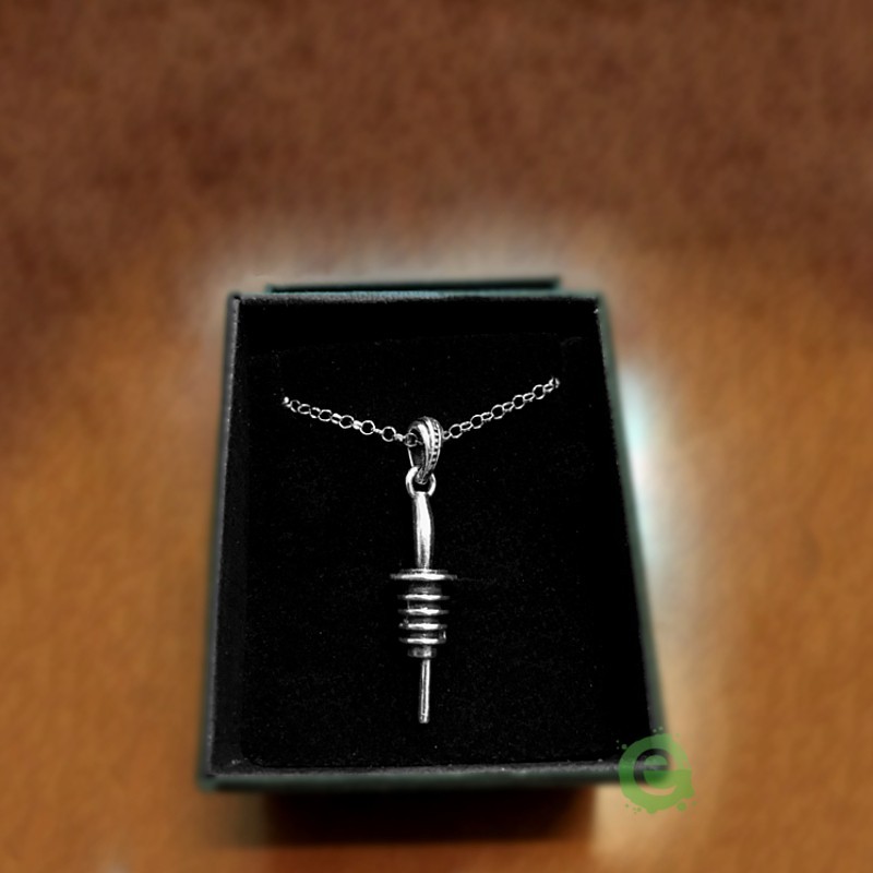 Ciondolo Metal Pour in argento 925