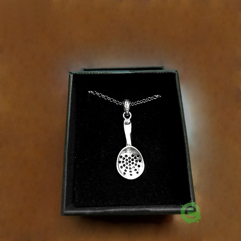 Ciondolo Julep Strainer in argento 925