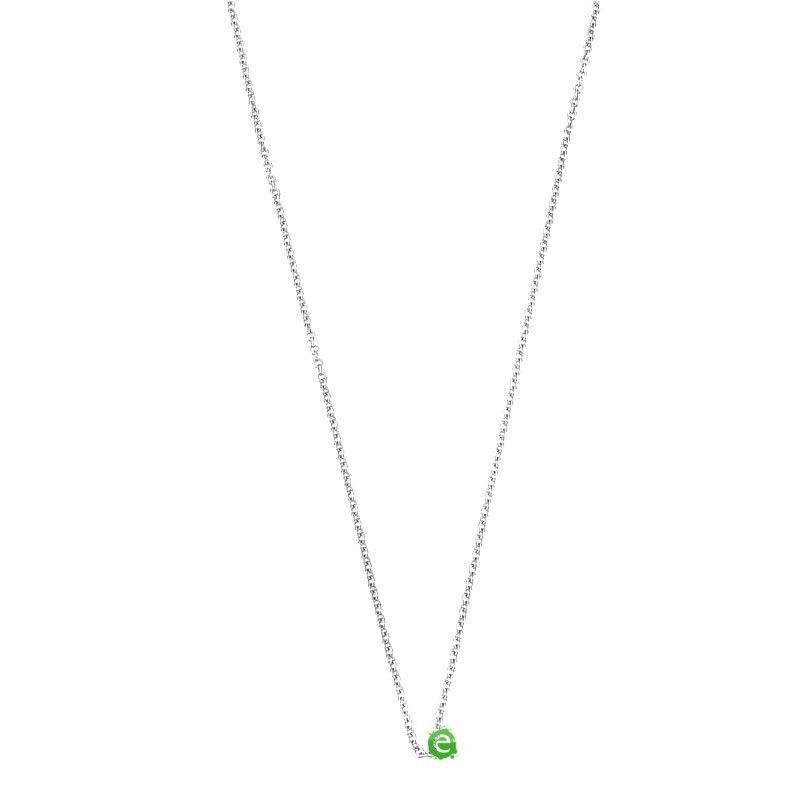 Catena ciondolo in argento 925 45 cm