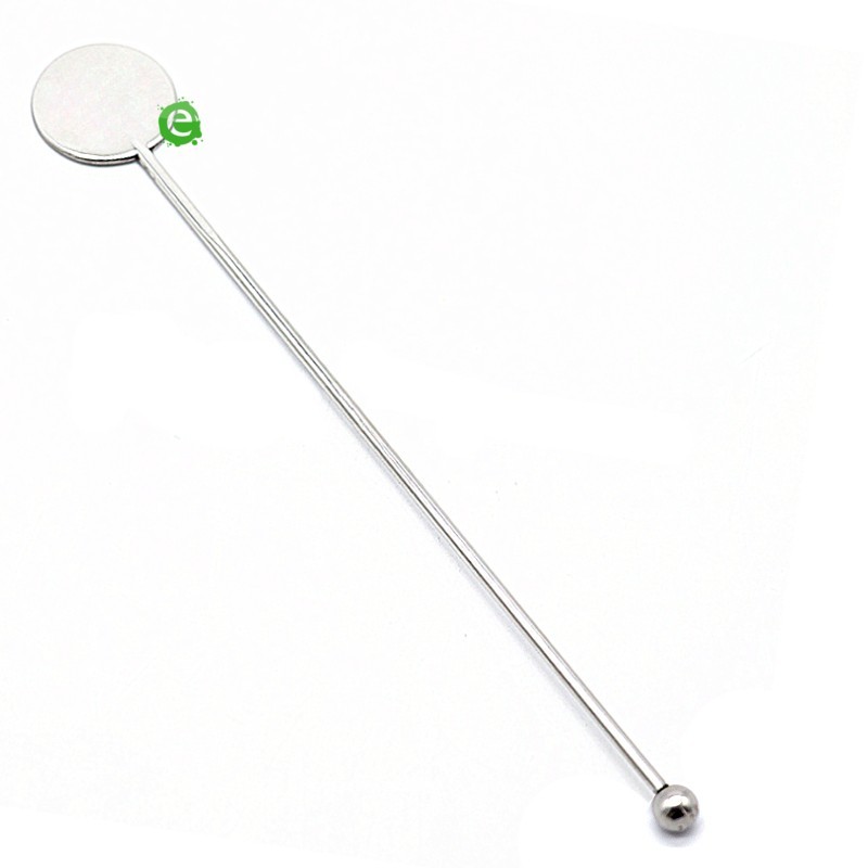 Stirrer Round in acciaio 21.5 cm 4 pezzi