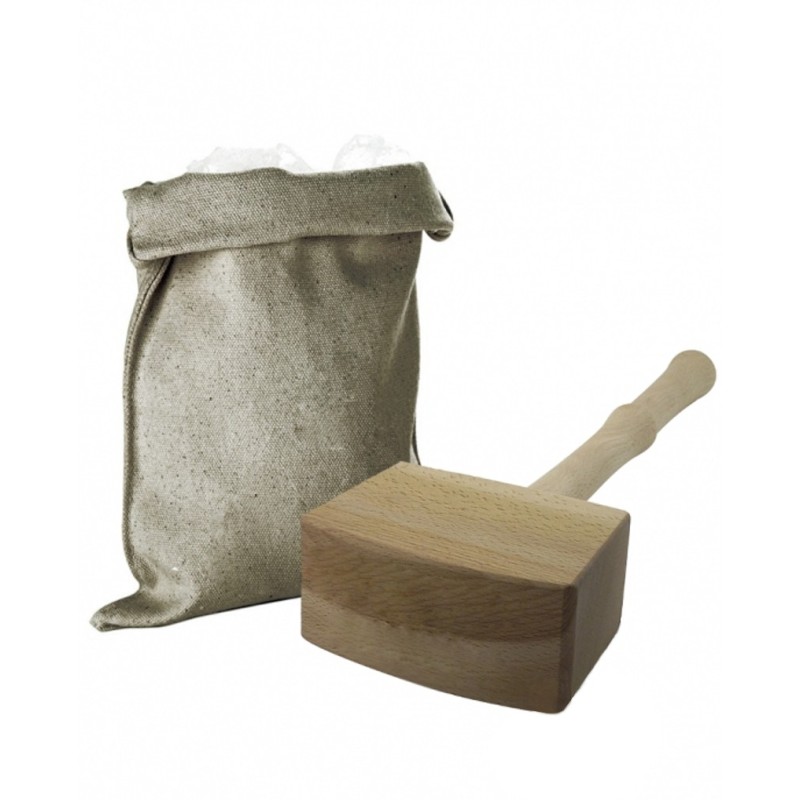 Set martello e borsa per ghiaccio