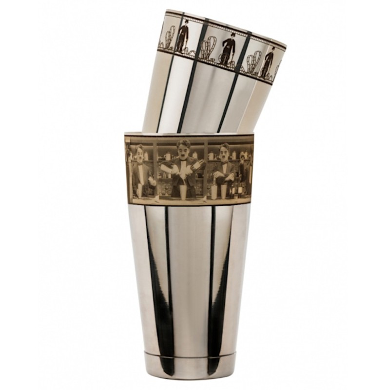 Shaker Boston Charlie Chaplin Figurale Maggiore Produzioni®  900 e 600 ml