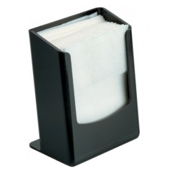 Portatovagliolo stand nero