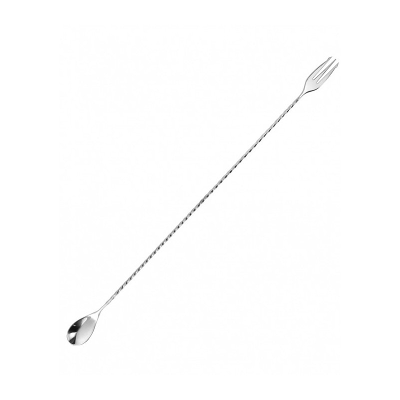 Bar spoon trident con nome personalizzato 45 cm