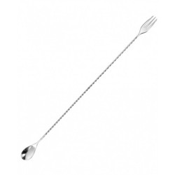 Bar spoon trident con firma personalizzato 45 cm