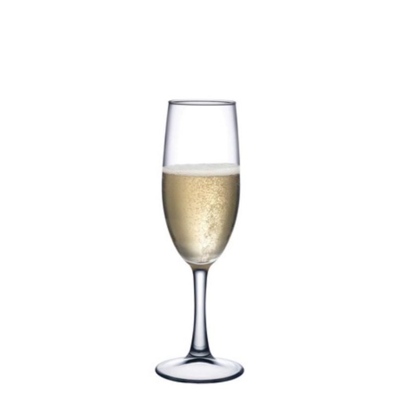 Calice Flute Amber 20 cl Set 6 pezzi