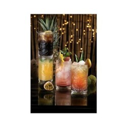 Bicchiere Tiki Etruria impilabile 45 cl Set 4 pezzi