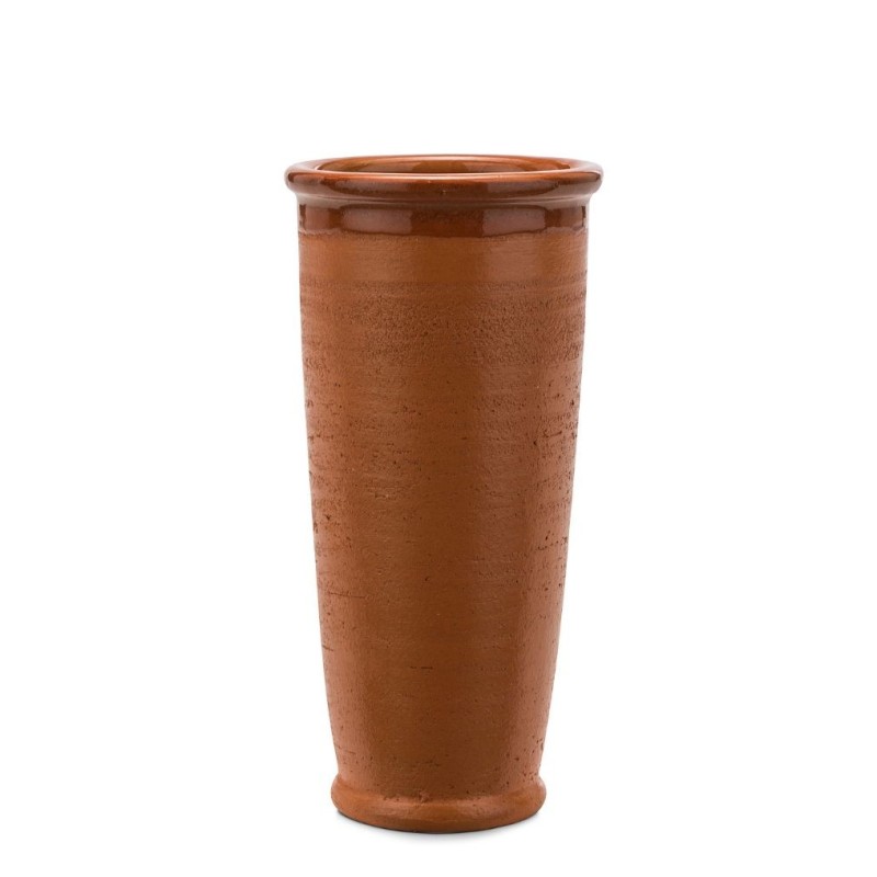 Bicchiere Mug in Terracotta Conico semigrezzo 32/35 cl