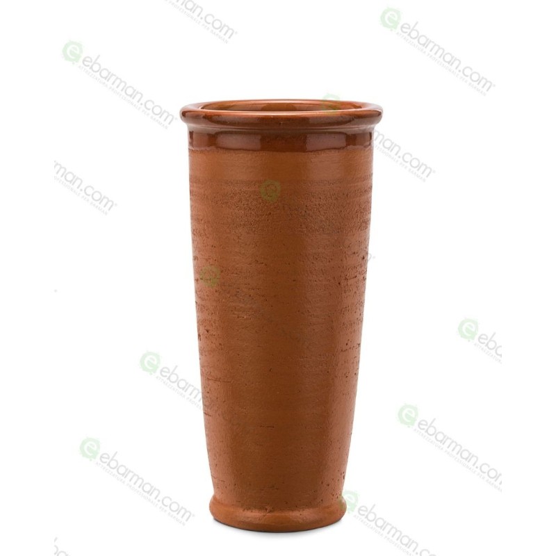 Bicchiere Mug in Terracotta Conico semigrezzo 32/35 cl
