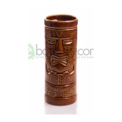 Tiki mug Matira 45 cl Marrone