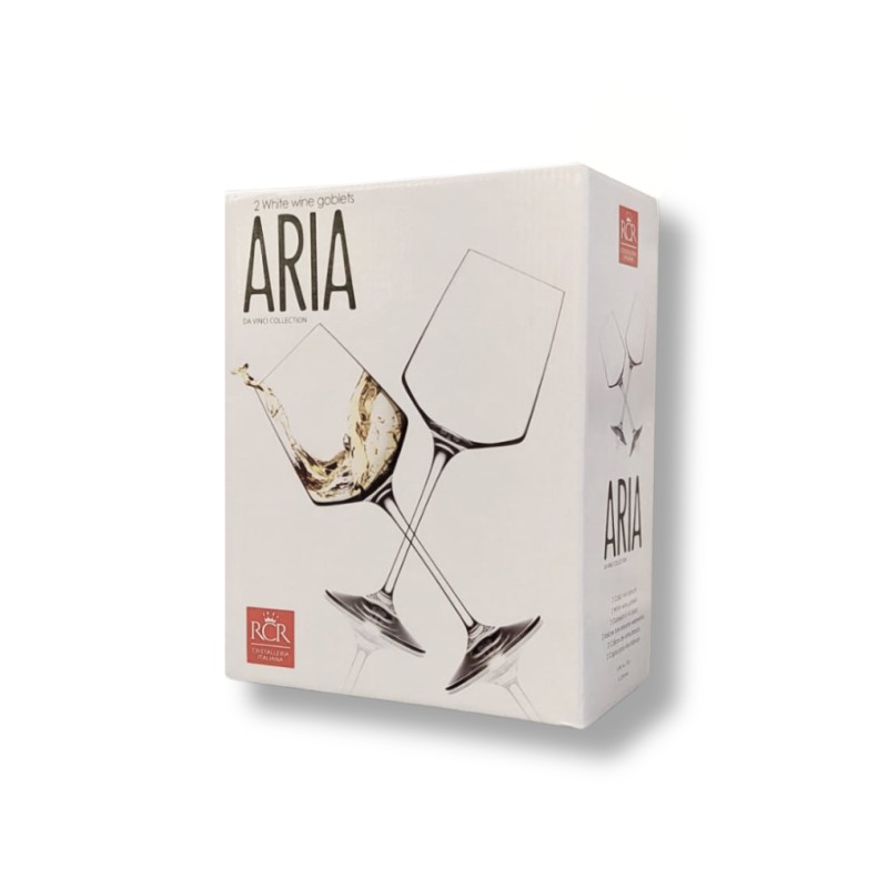 Coppia calici personalizzati Cristallo RCR 46 cl 2 pezzi