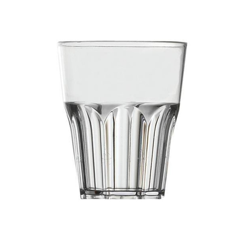 Rock basso 29 cl trasparente 8 pezzi