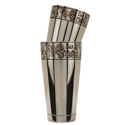 Shaker Boston Teschio Messicano con logo Maggiore Produzioni® personalizzato 900 e 600 ml