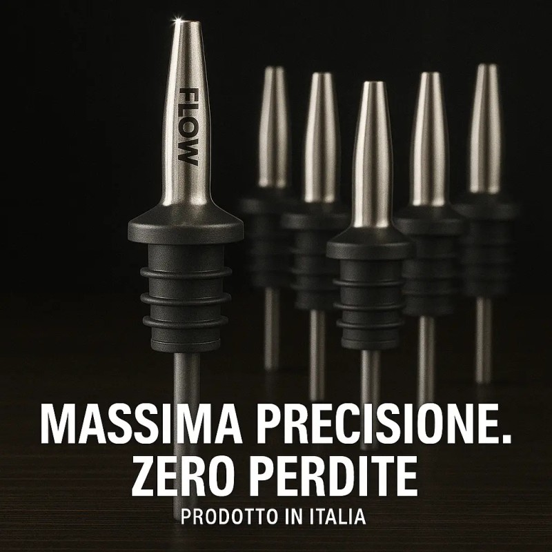 Metal PRO POURER FLOW Inox Set 6 pz