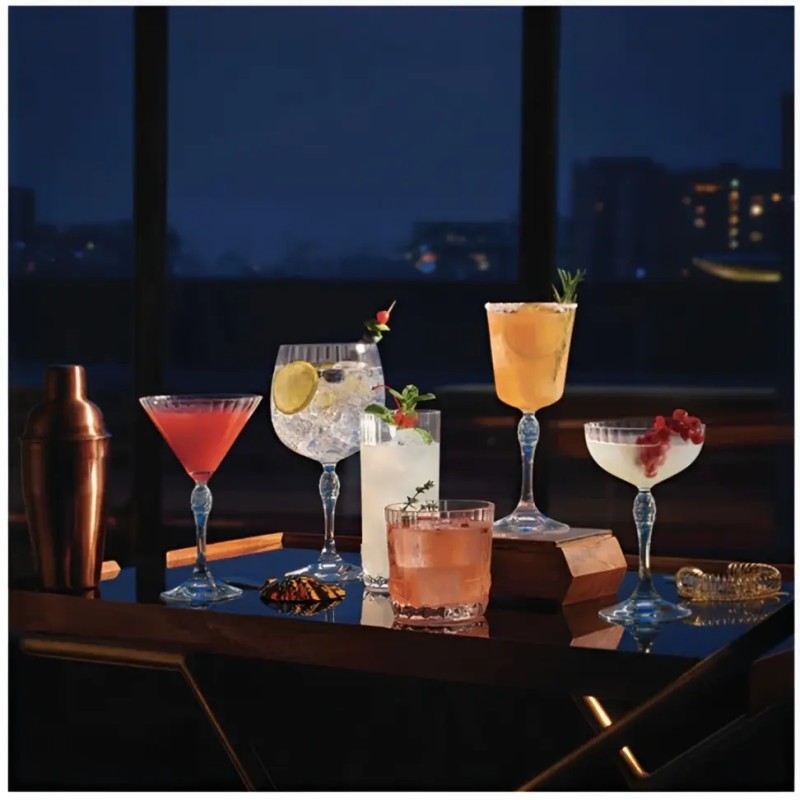 Coppa Cocktail America '20s 22 cl Set 6 pezzi