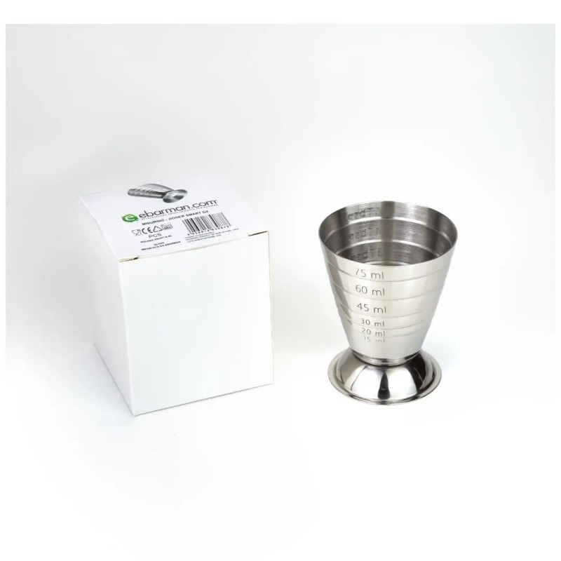 Jigger Essential Smart Multimisura in acciaio Oz - Tbsp - Cl
